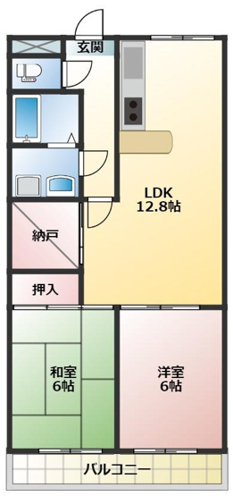 【間取り】 | サンテラス福井