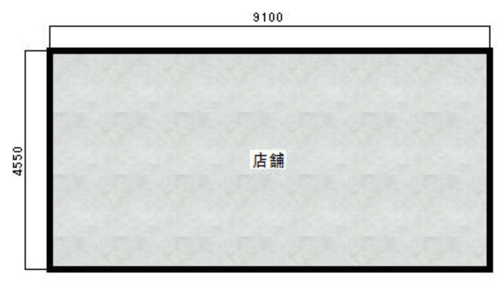 羽曳野市はびきの　貸店舗　物件番号：177230の間取り