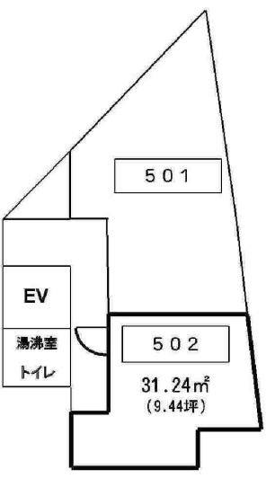 堺市堺区新町　貸店舗　[物件番号：177233] の間取り
