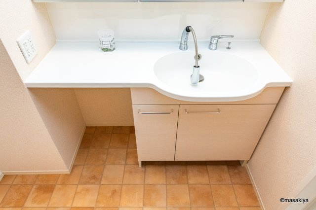 ペルソワール高田の洗面所