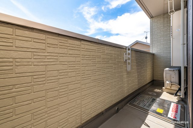 ペルソワール高田のバルコニー