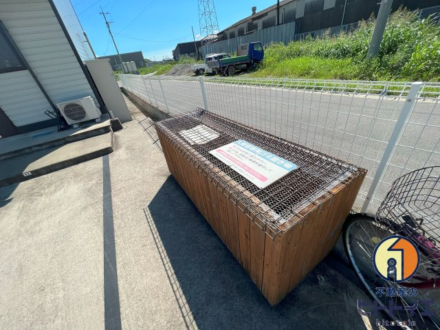 モデスティ五反田のその他共用部分|敷地内ゴミ置場です