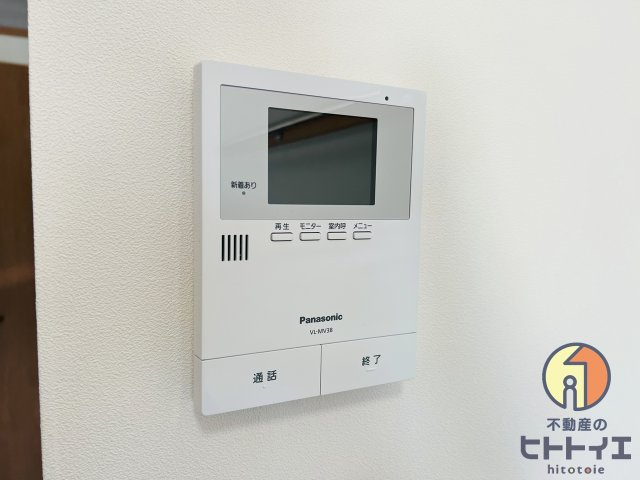 モデスティ五反田のセキュリティ|モニター付きインターホンです♪