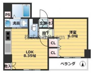【間取り】 | アフィット天満橋