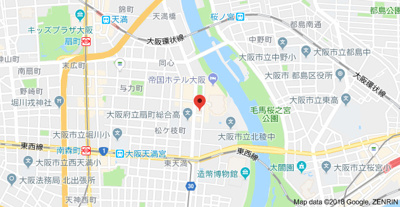 【地図】 | アフィット天満橋