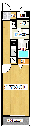 エグゼK&KⅡの間取り
