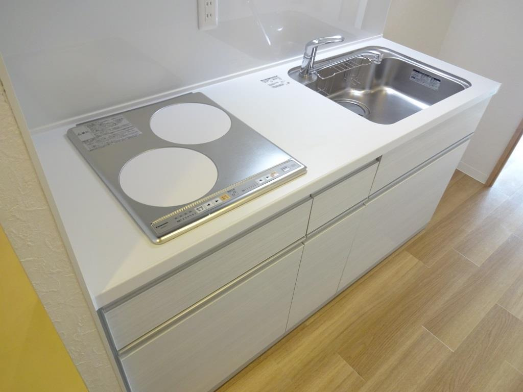 エグゼK&KⅡのキッチン|お掃除が楽なIHクッキングヒーターです