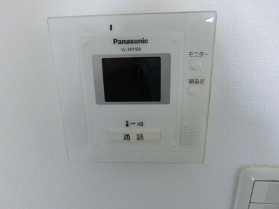 【セキュリティ】 | フラット桃ヶ池 | ＴＶモニター付きインターホン