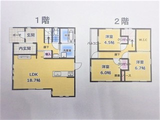 【間取り】 | 鳥取市宮長新築戸建て