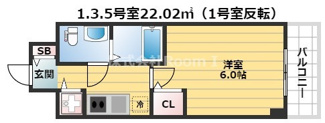 【間取り】 | S-RESIDENCE北浜
