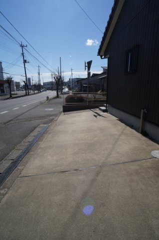 緑町住宅の駐車場