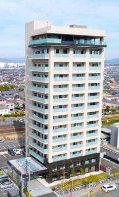 【外観】 | LA MIA CASA | ★免震構造採用★平成30年3月末竣工の賃貸マンション★