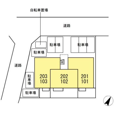 アンダー フォレスト Ⅳの区画図