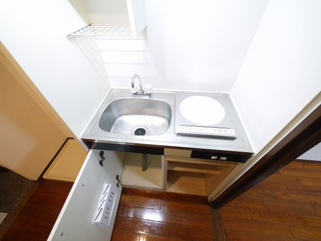 シティパレス富雄北のキッチン|使いやすいキッチンです