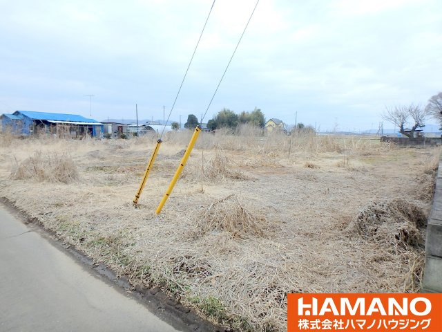 筑西市井出蛯沢土地　約275坪の外観|現地です