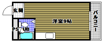 ハイムニシキの間取り