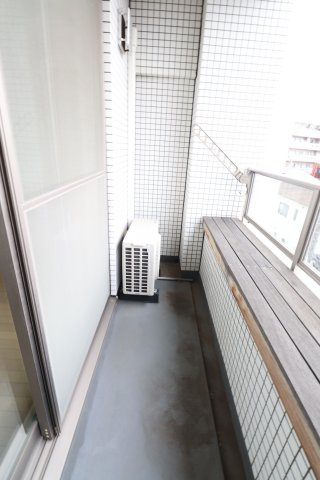 コンフォート中野島のバルコニー|※現況優先となります。