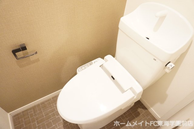 菊池郡菊陽町光の森７丁目のアパートのトイレ