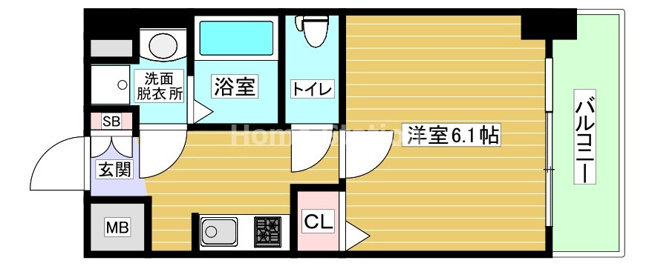【間取り】 | レジデンス福島