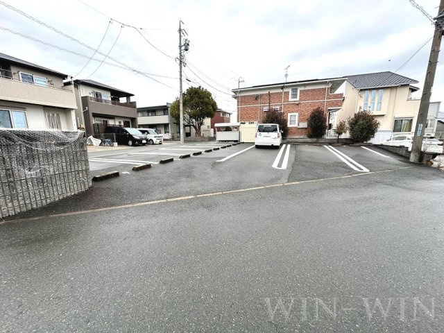 メリディオ日向館の駐車場