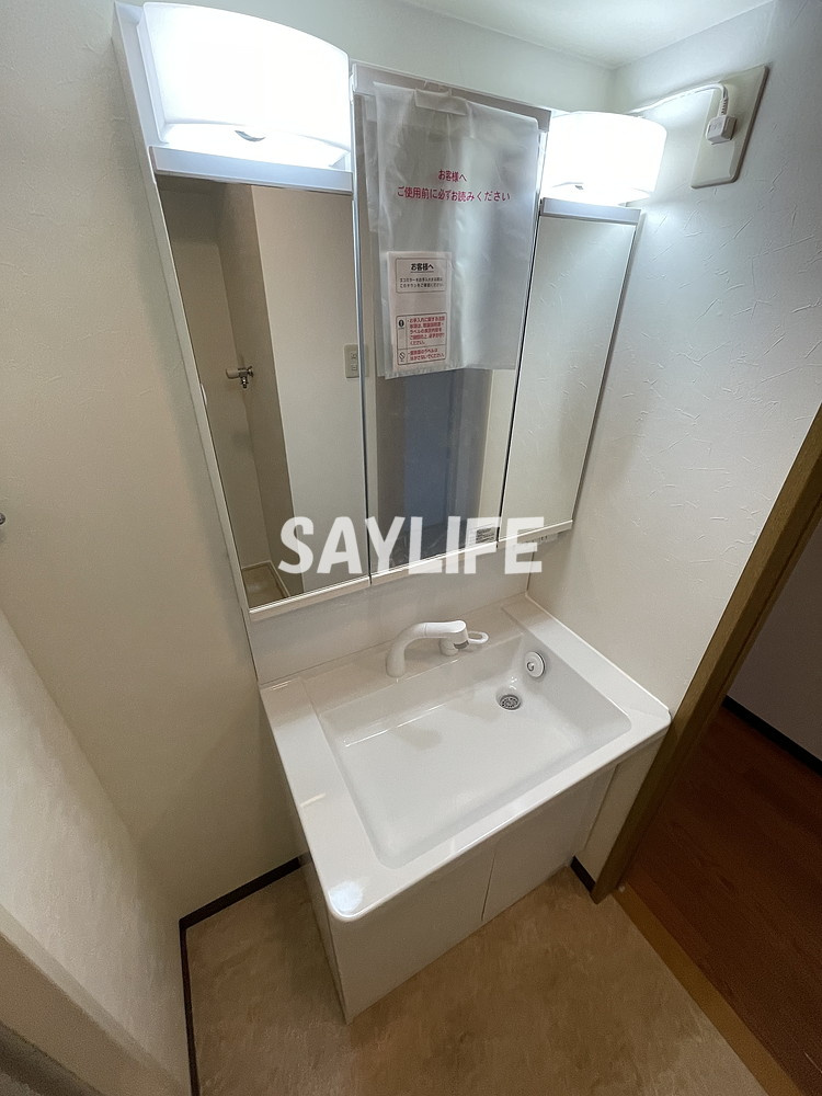 リヴェール楠根の洗面所