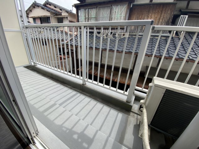 ピュア松本のバルコニー