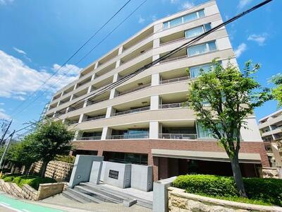 【外観】 | パークハウス東山　★仲介手数料無料★　東山小学校　東星中学校 | リノベーション済み。
保証付きマンションです。