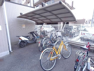 【その他共用部分】 | シングルマンション二見 | 駐輪場