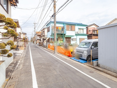 【前面道路含む現地写真】 | 葛飾区西水元2丁目 新築分譲住宅 全２棟