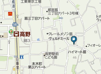 【地図】 | CRASTINE高野（クラスティーネコウヤ）