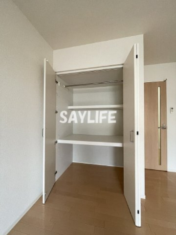 カーサビアンコの収納|ゆったりとした収納スペースです。
