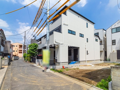 【前面道路含む現地写真】 | 《お花茶駅 徒歩9分》新築分譲住宅