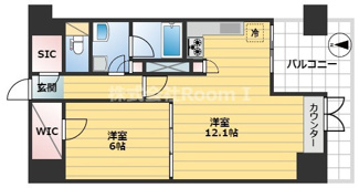 【間取り】 | プライムアーバン堺筋本町