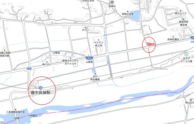 真備町尾崎　売地