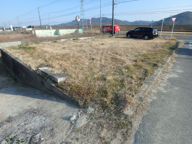 真備町尾崎　売地の外観