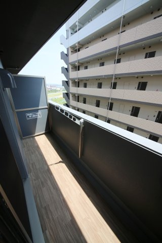 グランアルモニのバルコニー