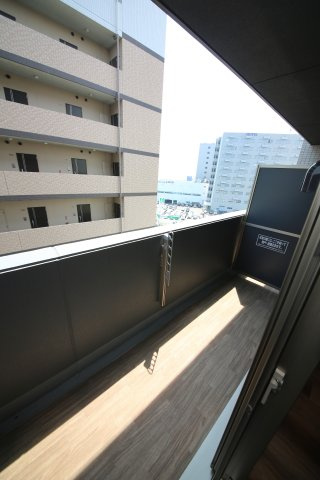 グランアルモニのバルコニー
