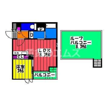 【間取り】 | ＧＲＡＮＤＴＩＣ筑紫通り | ＧＲＡＮＤＴＩＣ　筑紫通りの間取り