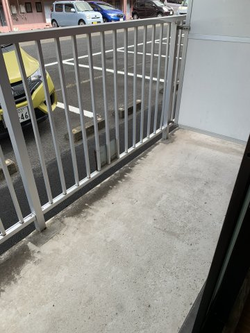 ペンギンズマンションのバルコニー