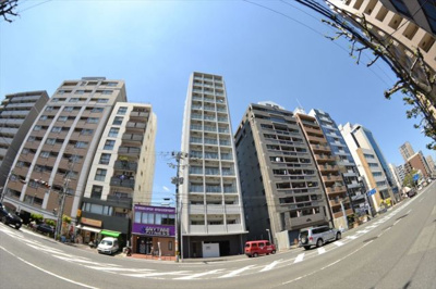 【外観】 | レオンコンフォート谷町六丁目 | おしゃれな外観です