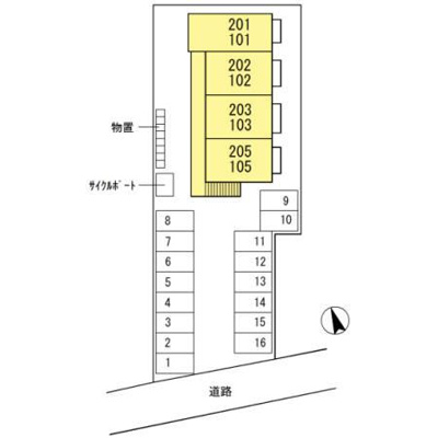 【駐車場】 | ルミエールルナ | 駐車場完備です
