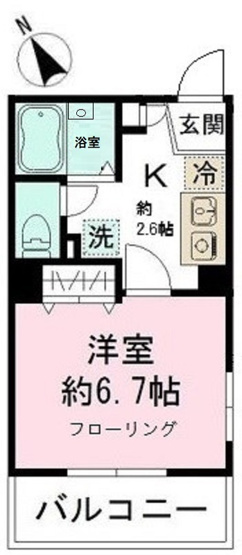 【間取り】 | ミリアビタNo.5 | 間取りです