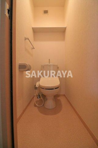 ヴィラージュ･ガーデン Ａ/Ｂのトイレ|2020年撮影。現況と異なる場合がございます。