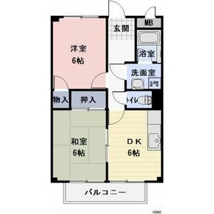 サープラス　Two　河井の間取り