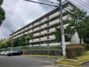 笹の台団地　８号棟の外観