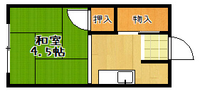 【間取り】 | 丹羽パンション