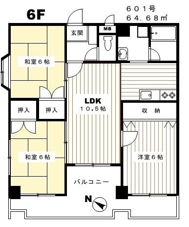 【間取り】 | 第一広隆ビル
