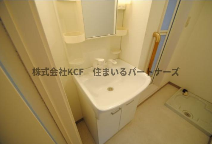 パティオ上津の洗面所|使いやすい洗面所です