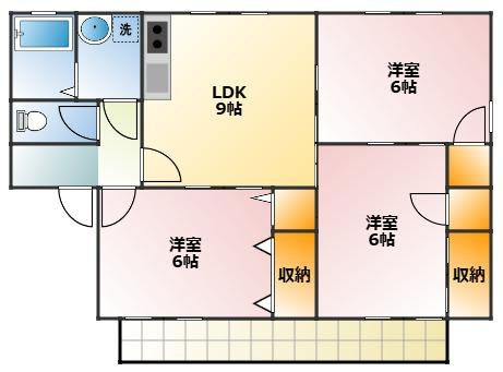 ユトリロ新栄 Aの間取り