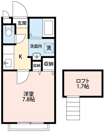 【間取り】 | ハートヒルズ稲熊